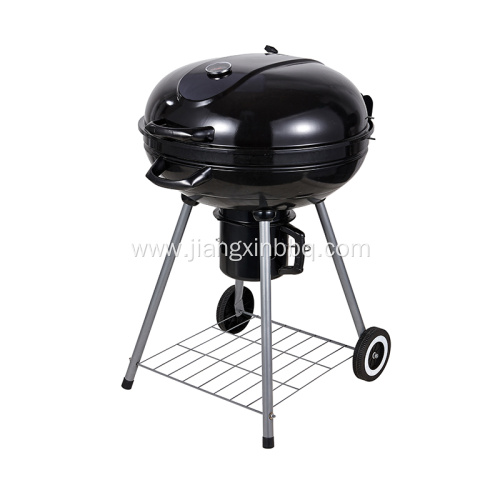 22.5 Inch Charcoal Kettle Barbecue Grill Black